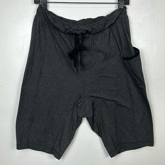 Lululemon Athletica Pace Breaker Short In Heathered Gray Size M - Picture 2 of 9